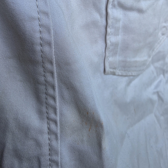 Calvin Klein White Bermudas Lightweight Cotton Casual Size 8 - Picture 11 of 16